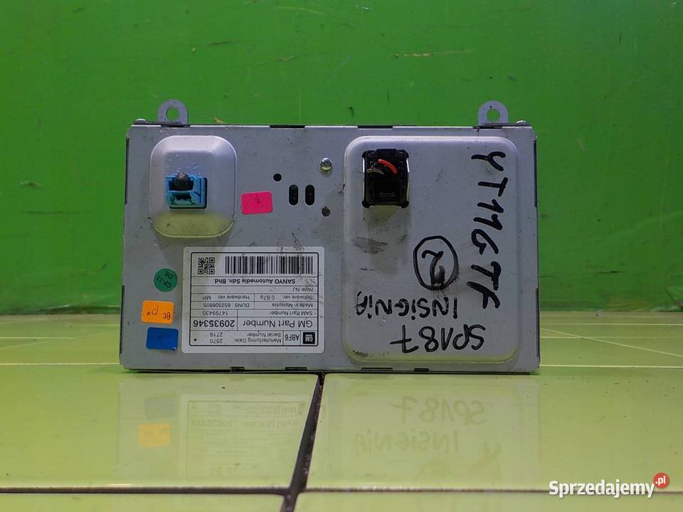 OPEL ZAFIRA C 14r 5D wyswietlacz 20935346 Suków sprzedam