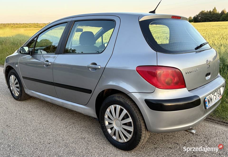 Peugeot 307 141 przebieg 16 Benzyna serwisowany w ASO Wieliszew