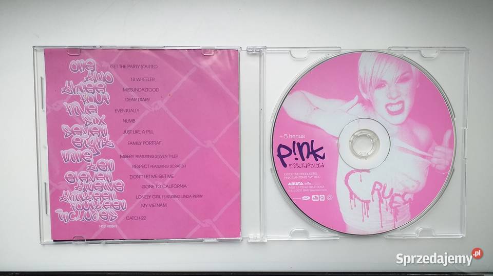 Pink try this i Pink missundaztood 2xCD kujawsko-pomorskie Bydgoszcz