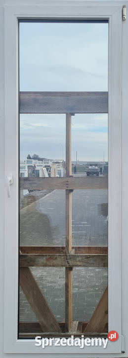 OKNA KacprzaK 78X221 Okno Balkonowe Używane PCV Siedlce sprzedam
