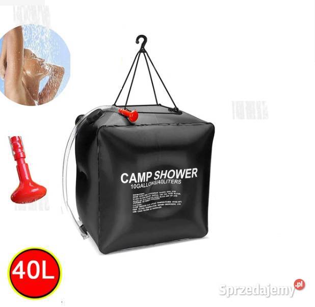 PRYSZNIC SŁONECZNY OUTDOOROWY 40 L TURYSTYCZNY Nowy Sącz