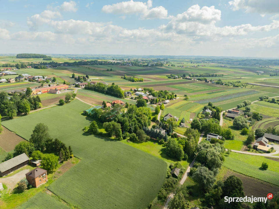 Działka Krakowa spokój zieleń wiejski klimat małopolskie Siedliska sprzedam