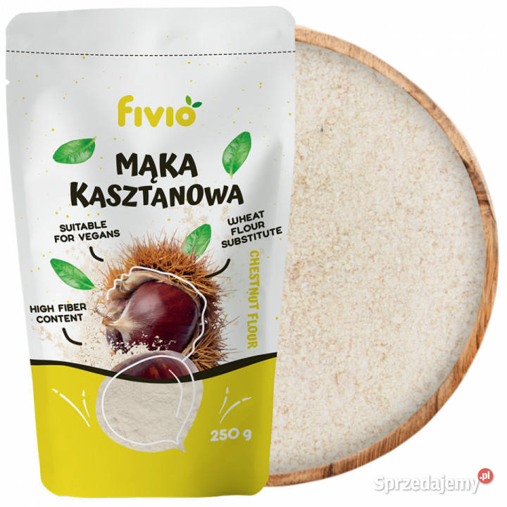 Mąka kasztanowa 250g Brzozów