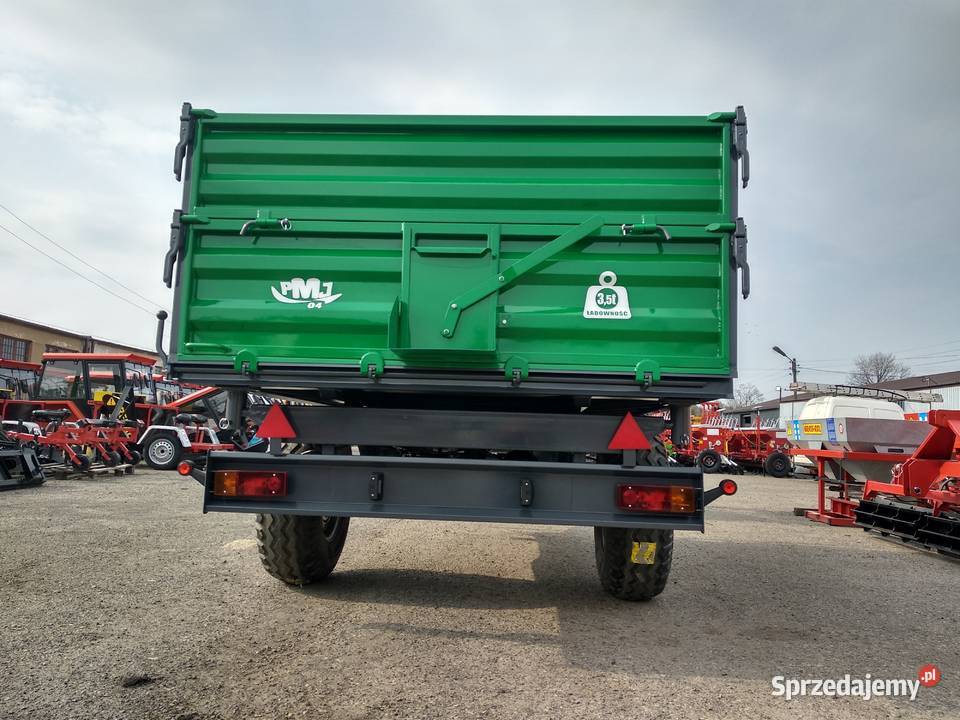 Przyczepa jednoosiowa FIRMY MARPOL 35T z
