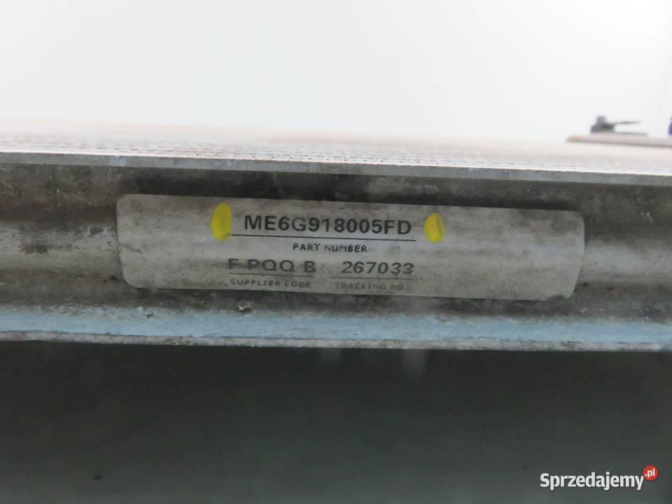 CHŁODNICA WODY FORD S I 20 TDCi TXWA osobowe