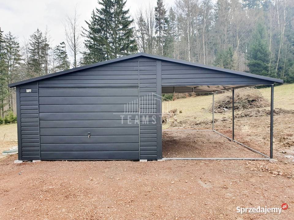 Garaż Blaszany 4x6 wiata 35x6 Brama uchylna dach 22m2 Radom sprzedam