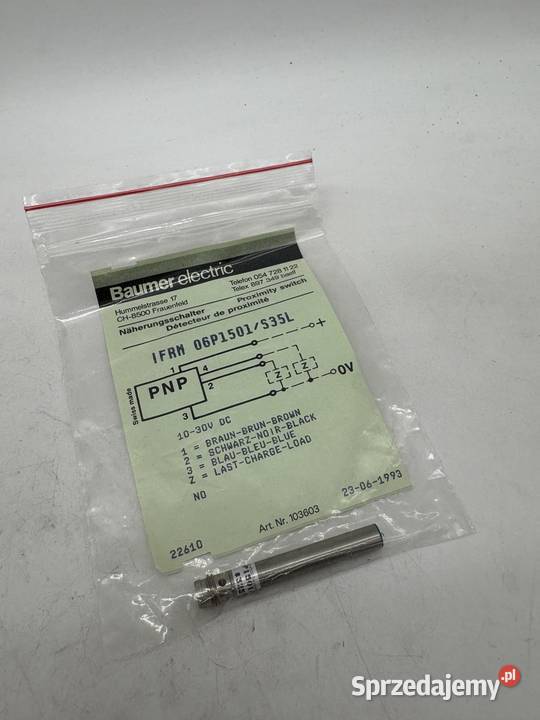 Baumer IFRM 06P1501S35L Czujnik indukcyjny Warszawa