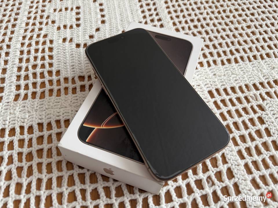 IPhone 16 Pro 256GB Gold stan bateria 98 kpl Brzozów