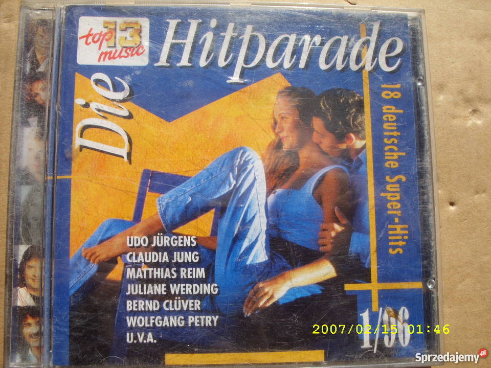 SkladankaCD DIE HITPARADE 196 CD Wołów