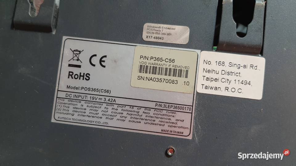 Terminal Novitus P365C56 komputer stacja Pozostałe Elektronika lubelskie Lublin