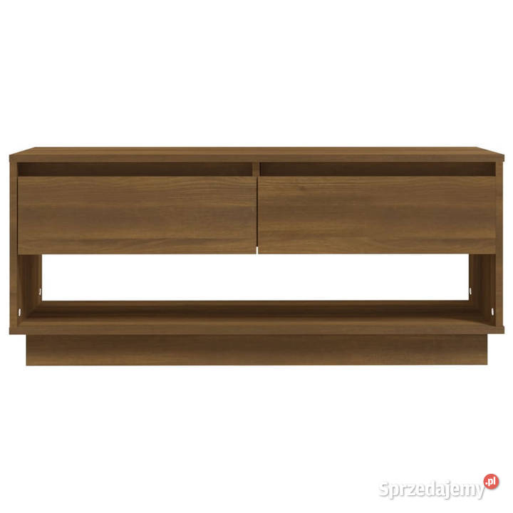 Szafka pod TV brązowy dąb 102x41x44 materiał Warszawa sprzedam