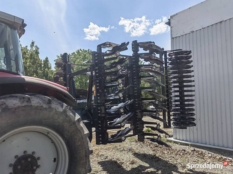 Brona talerzowa JANPOL BTH 4m hydraulicznie Żółkiewka-Osada sprzedam