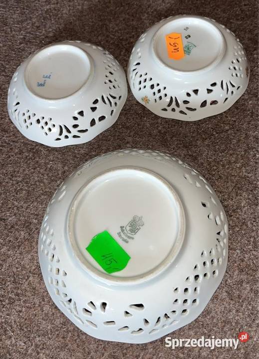 Miseczka ażurowa Schumann Biała Porcelana i szkło Antyki, Sztuka, Kolekcje Gdańsk