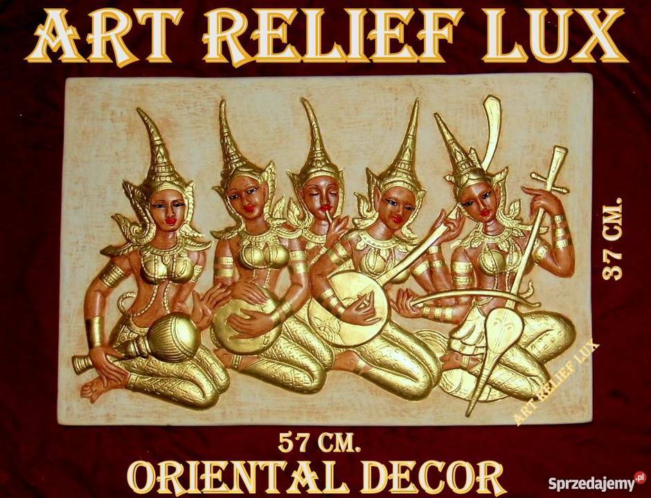 Herb Godło Polski Orzeł Płaskorzeźba Sztukateria