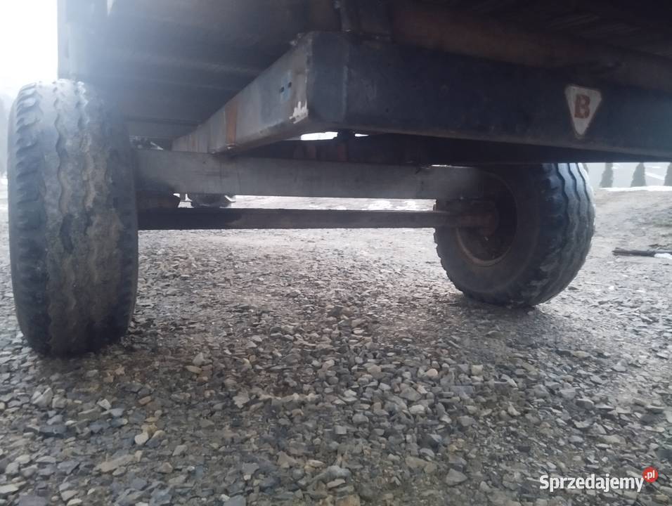 Przyczepa 2 osiowa Przyczepy rolnicze Ściborzyce