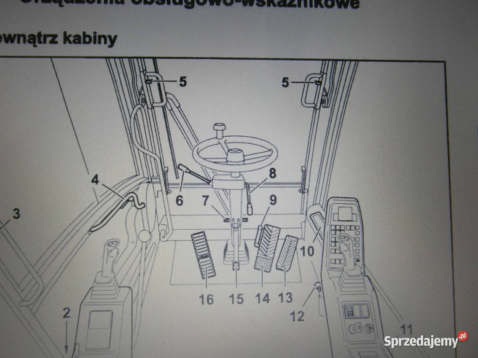 dtr instrukcja obsługi koparka ATLAS TEREX 1605M Szczecin