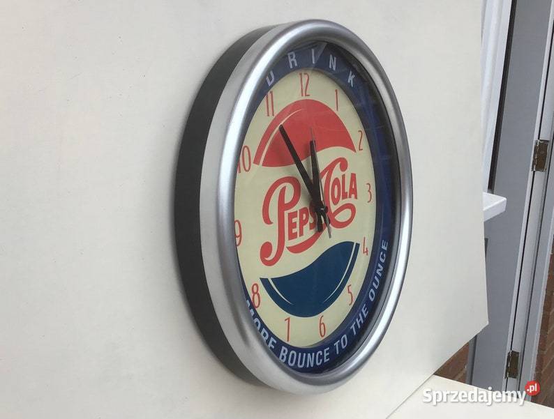 Stary zegar Pepsi Cola Wrocław sprzedam