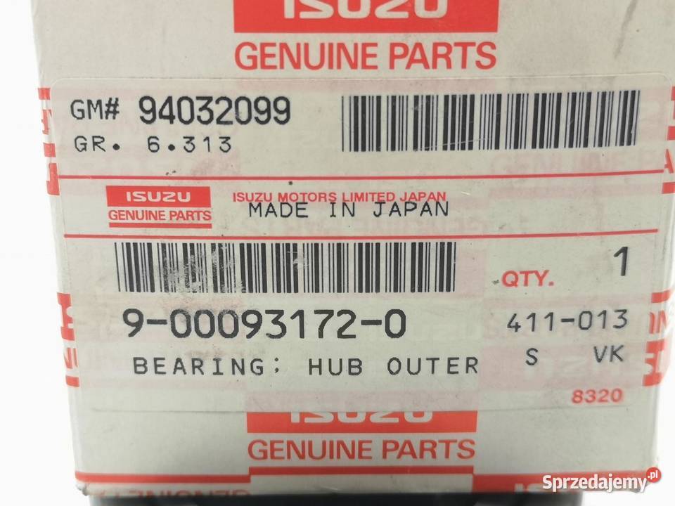 ŁOŻYSKO KOŁA PRZÓD ISUZU NKR 4JB1 ORYGINAŁ ASO sprzedam