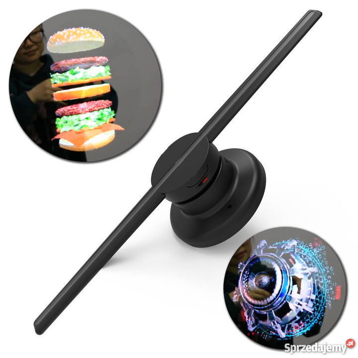 Reklama Hologram 3D WIFI 640x640 320 LED 8GB dolnośląskie Wrocław