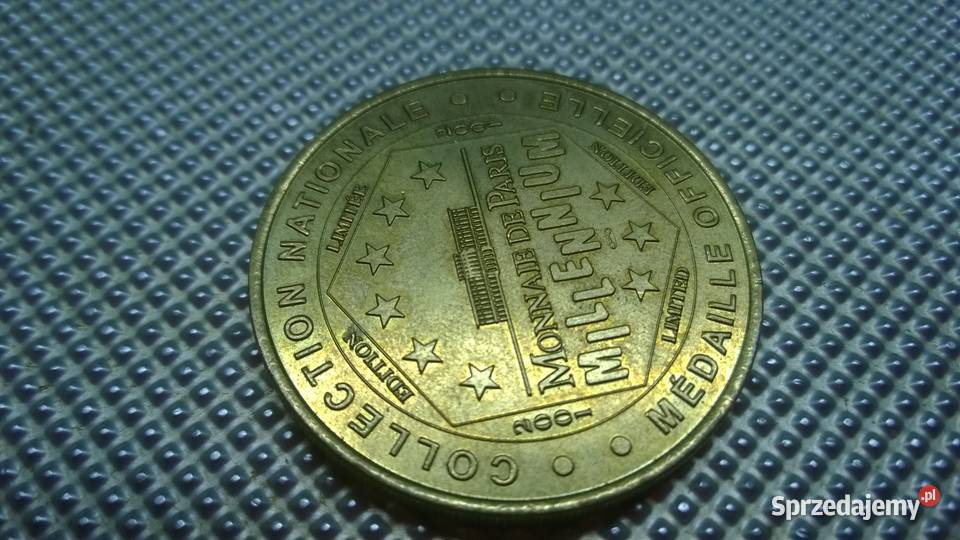 moneta turystyczna Francja Monnaie de Paris Warszawa sprzedam