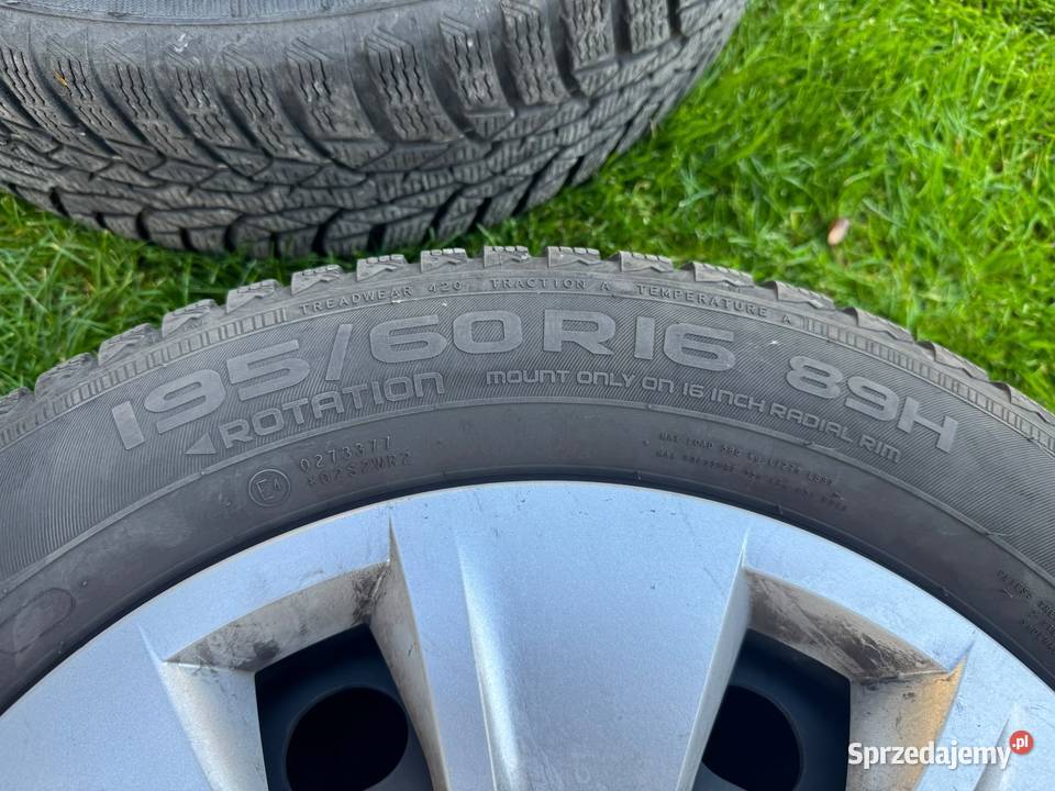 Komplet kół zimowych 16 Nokian WR D4 19560 R16 Legionowo