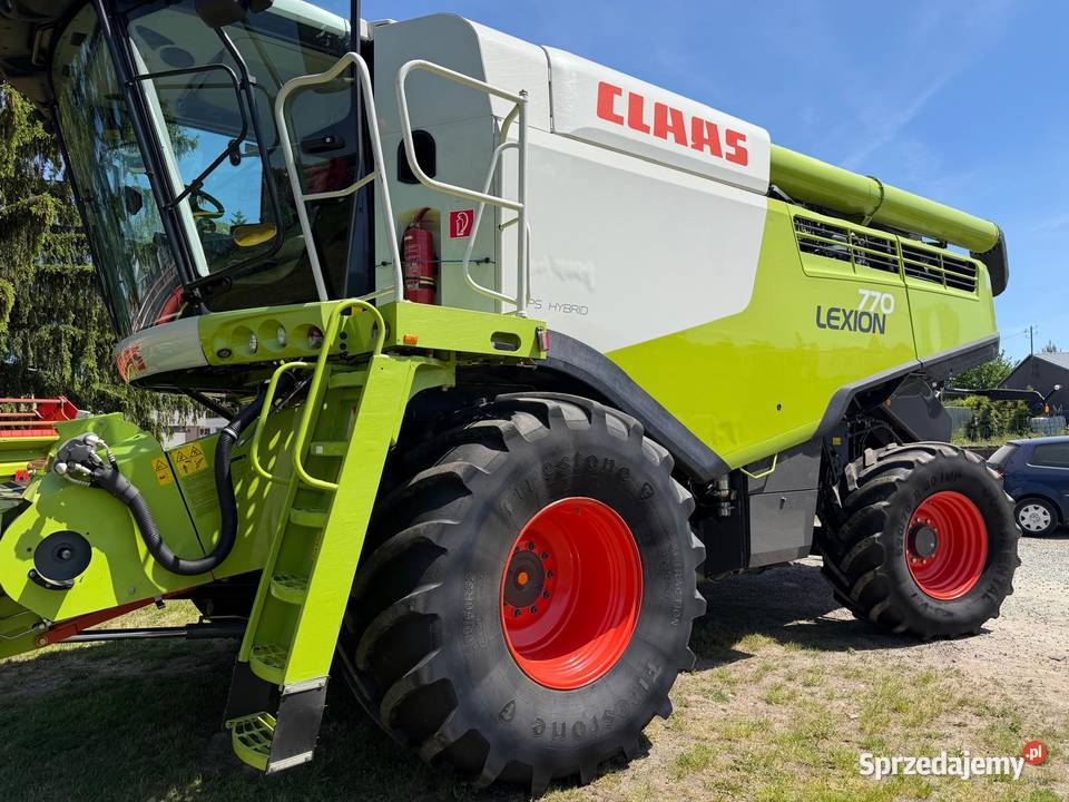 Kombajn zbożowy Claas Lexion 770 heder V1050 Nowa Ruda