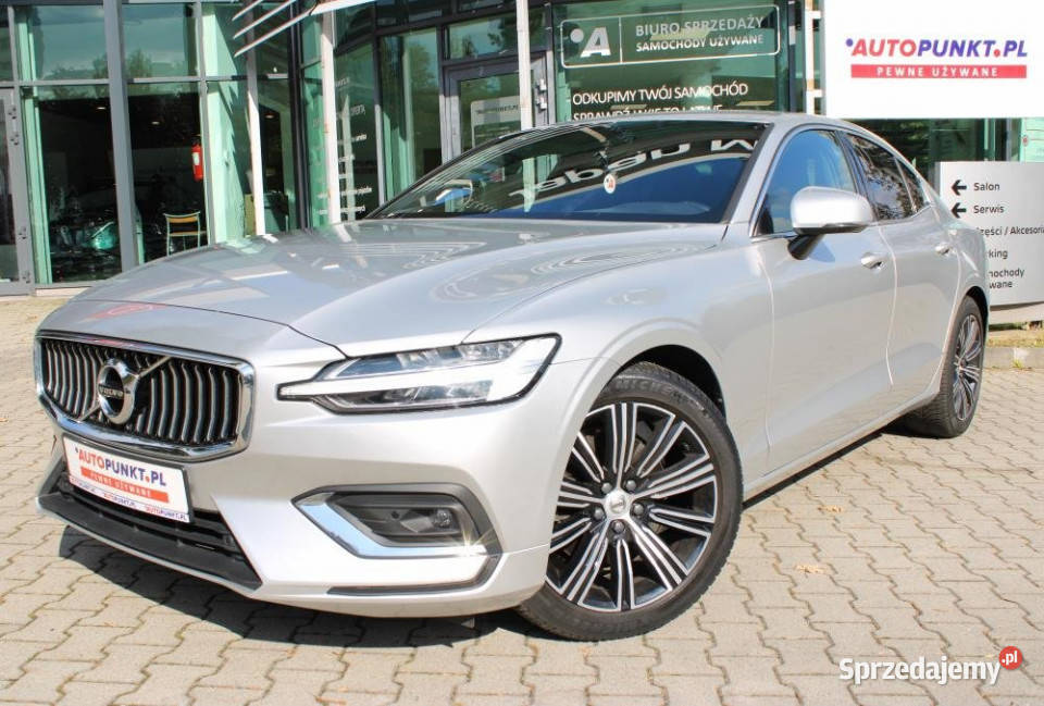 Volvo S60 2021r Fvat 23 Bezwypadkowy Gwarancja benzyna Chorzów