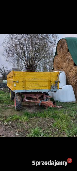 Przyczepa rolnicza nieuszkodzony Gąbin