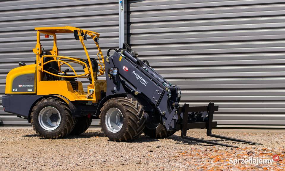 Ładowarka przegubowa EUROTRAC T13 Silnik KUBOTA