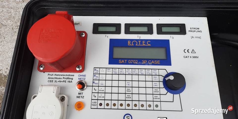 ROTEC SAT 07023PCASE tester urządzeń 1i3 Gorzów Wielkopolski