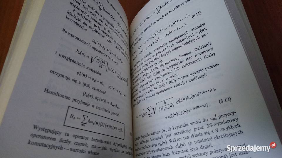 Teoretyczne podstawy fizyki półprzewodników Gdańsk sprzedam