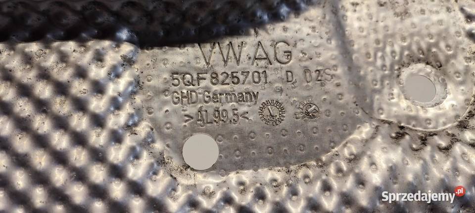 VW TIGUAN II OSŁONA TERMICZNA 5QF825701D osobowe