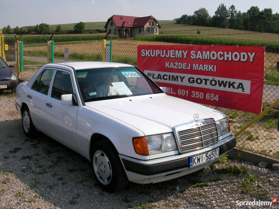 Sprzedam Mercedes W124 biały małopolskie Kraków