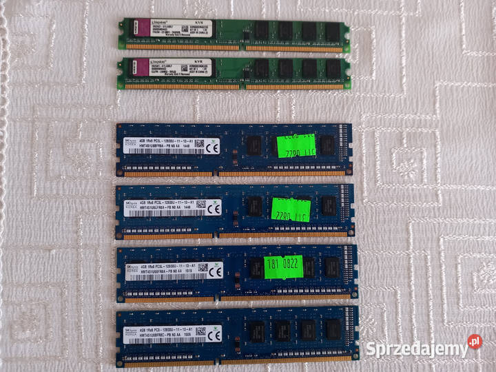 pamięć Ram DDR22GB i DDR34GB Bełchatów