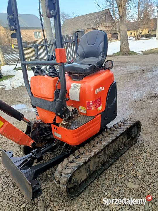 Koparka Kubota U103 Zamiana podkarpackie Jasło