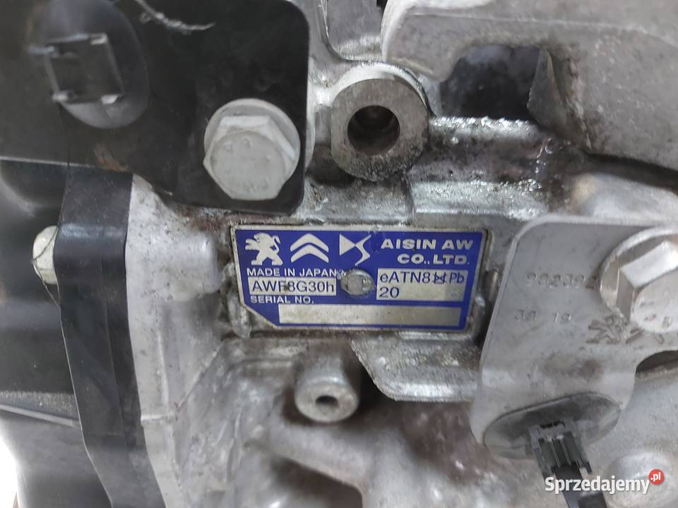 PEUGEOT 508 II Skrzynia biegów automatyczna