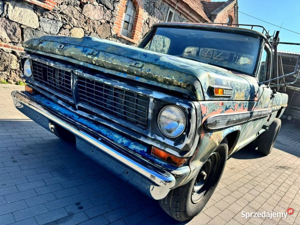 Ford inny F250 1970 V8 360 pickup z potencjalem lubuskie Sulechów