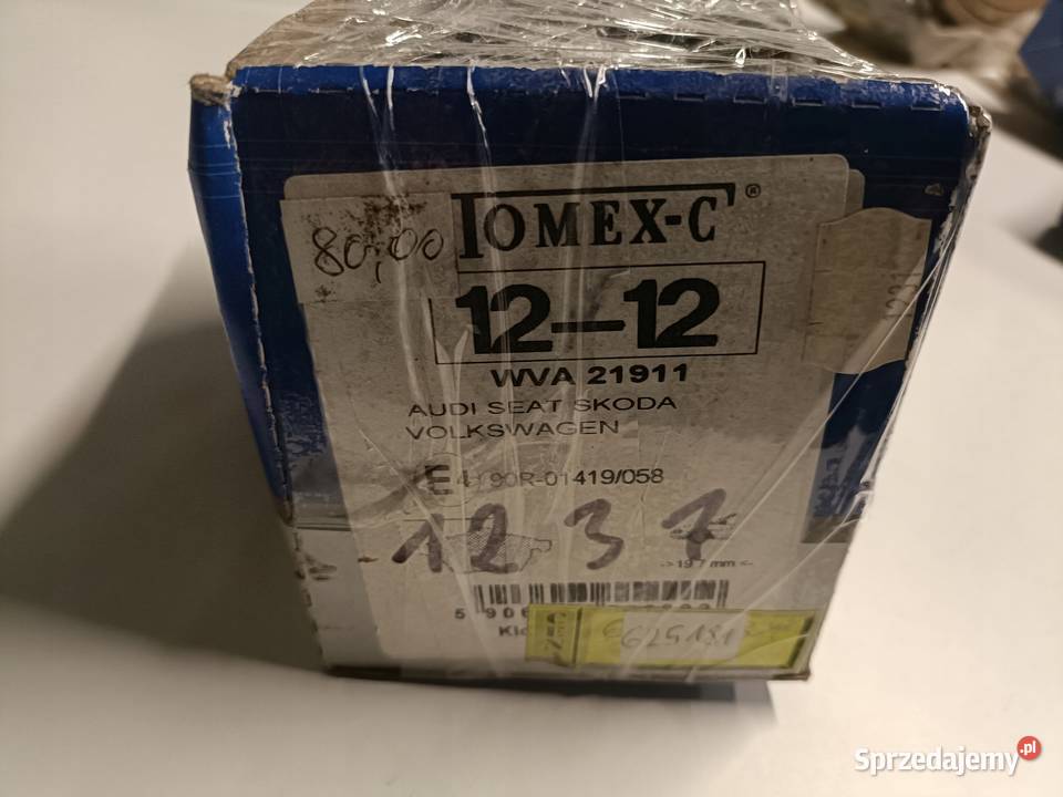 KLOCKI HAMULCOWE VW AUDI SEAT SKODA PRZEDNIE Rudka sprzedam