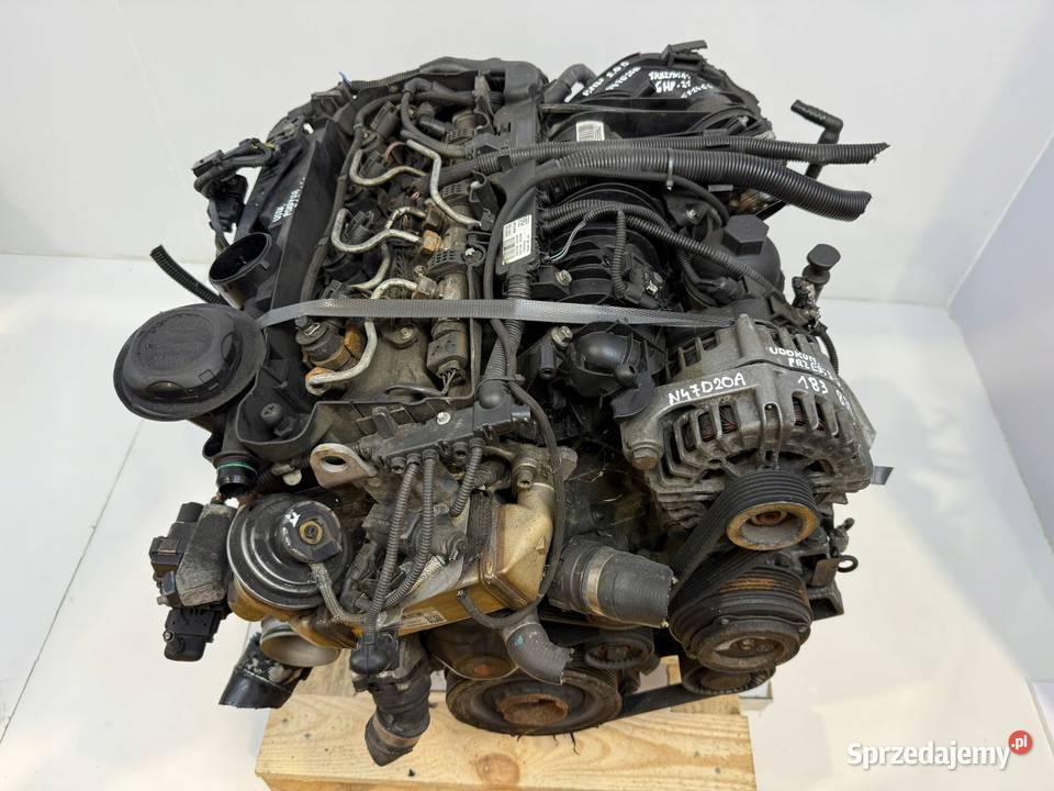 SILNIK N47D20A BMW E81 E87 E90 E91 X1 E84 X3 E83 osobowe Chełm sprzedam
