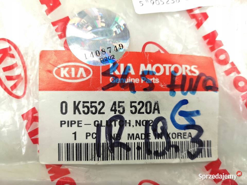 PRZEWÓD WYSPRZĘGLIKA KIA CARNIVAL 9805 29 CRDi sprzedam