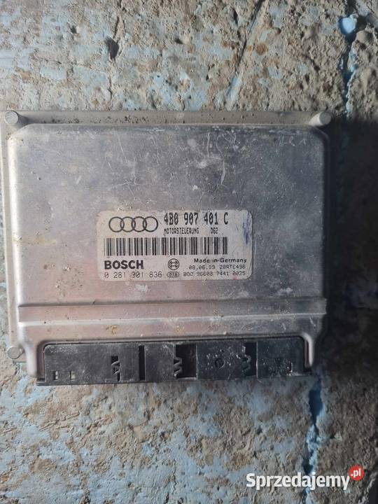 Komputer sterownik silnika Audi A6 C5 4B8907401C Strzegom