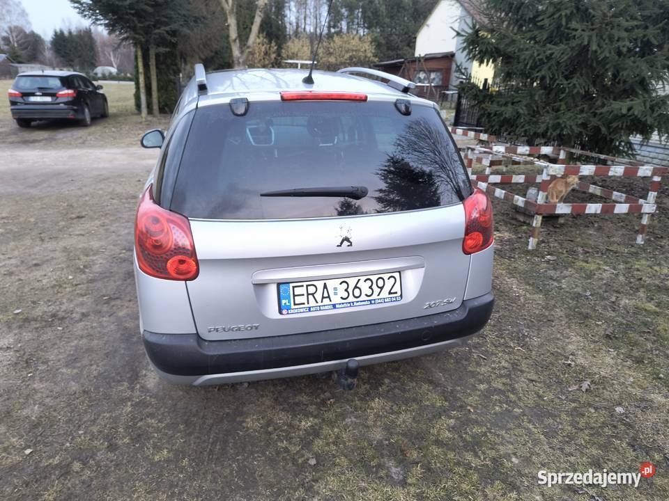 Sprzedam peugeot 207 2008 234 przebiegu 14 Łękińsko