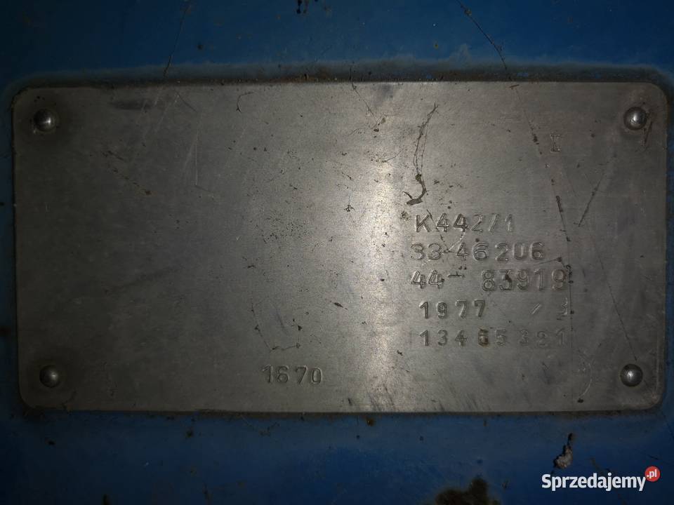 Prasa Fortschritt K442 opolskie Rożniątów