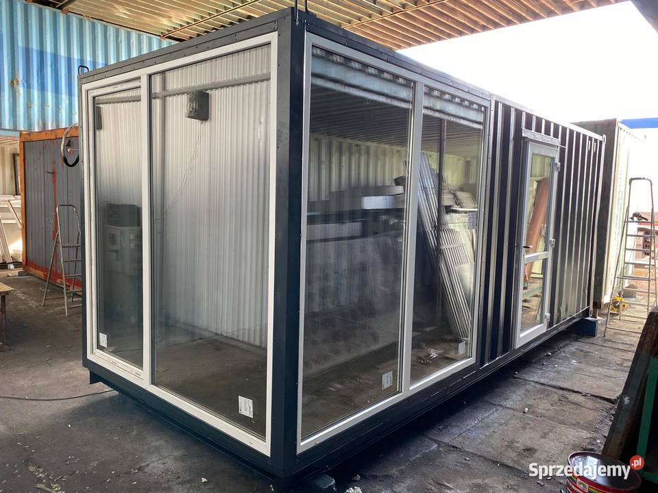 KONTENER MORSKI 20 DV Z WITRYNAMI KONTENER Wrocław