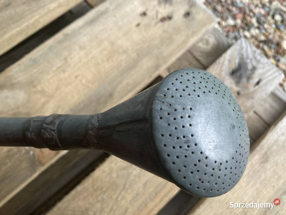 Konewka ocynk PRL Ogród mazowieckie Ożarów Mazowiecki