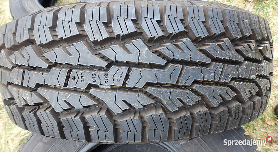 opony Nokian Rottiva AT plus 26575R16 komplet Książ Wielkopolski sprzedam