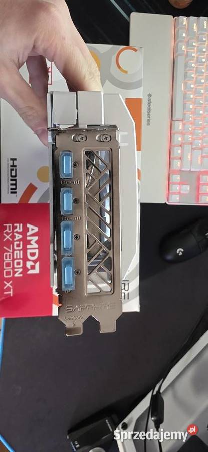 Saphire RX 7800 XT 16GB mocna karta do gier Elektronika