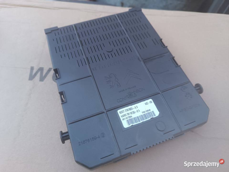 Citroen C4 Grand Picasso moduł BSI 96 635 101 80 osobowe Częstochowa