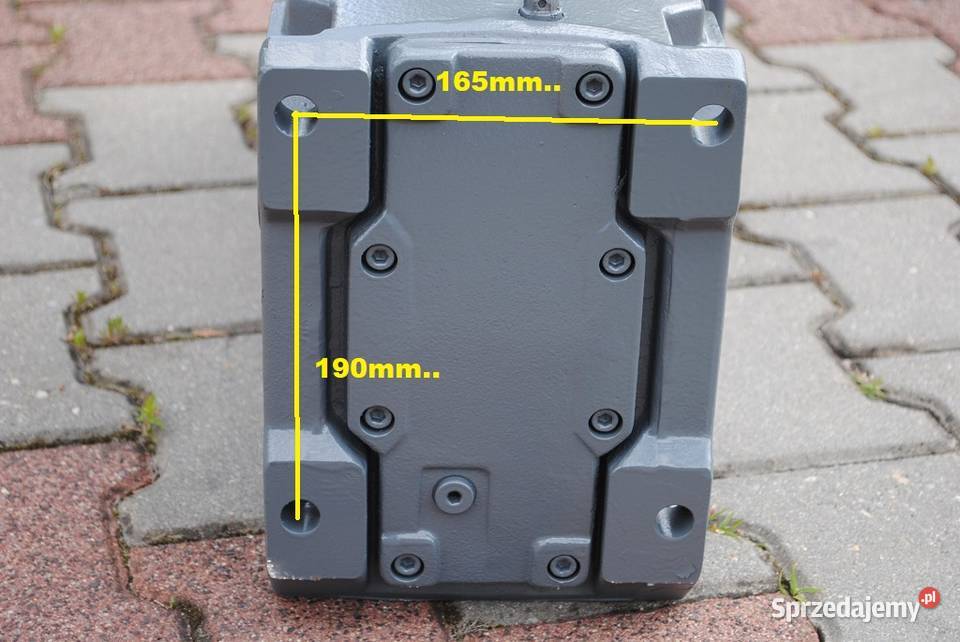 Motoreduktor kątowy 11kw 79obrmin z hamulcem Kargowa
