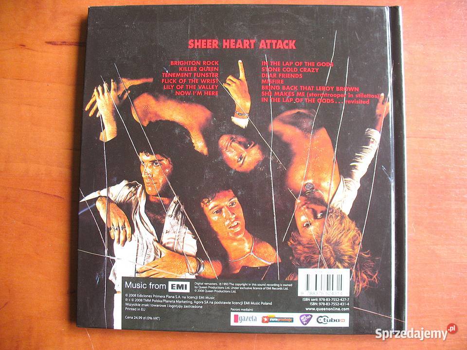 Queen Sheer Heart Attack CD und Album Siedlce
